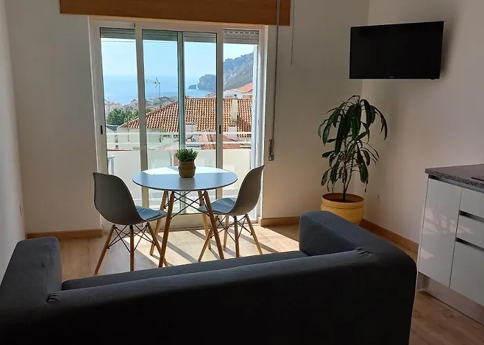 Amazing View Over The Sea And Village * Nazaré